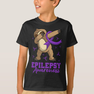 Camiseta Perezoso de concientización sobre epilepsia hacien