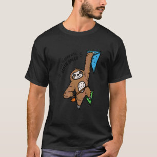 Camiseta Perezoso de escalada en roca Escalada en roca Mon