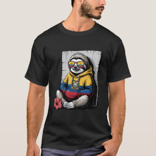 Camiseta Perezoso de la bandera de Ecuador raíces ecuatoria
