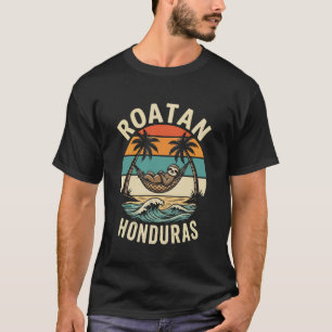 Camiseta Perezoso de Roatán Honduras