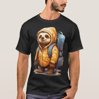 Camiseta Perezoso de senderismo paisaje