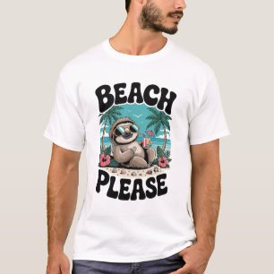 Camiseta Perezoso de Verano en Roatán Honduras