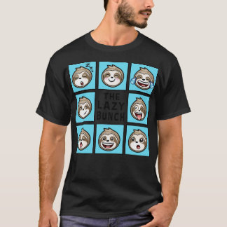 Camiseta Perezoso Divertido LA BANDA PEREZOSA