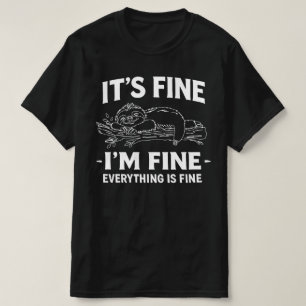 Camiseta Perezoso Divertido Perezoso - Está Bien Estoy Bien