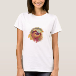Camiseta Perezoso Feliz