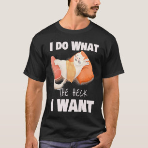 Camiseta Perezoso, hago lo que diablos quiero
