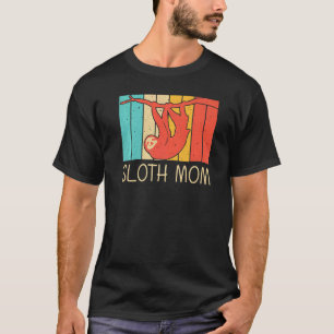 Camiseta Perezoso Lindo Para Mamá Mujeres Perezoso Gigante