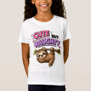 Camiseta Perezoso lindo pero travieso