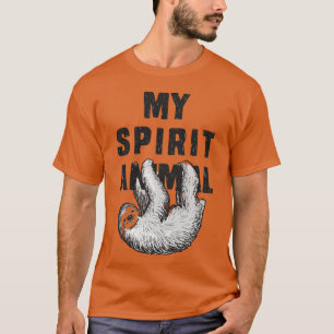 Camiseta Perezoso mi animal espiritual chico