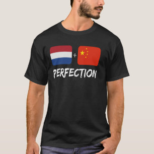 Camiseta Perfección china más holandesa mezcla patrimonio F