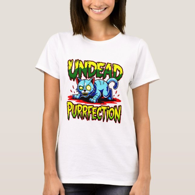 Camiseta Perfección de no muertos (Anverso)