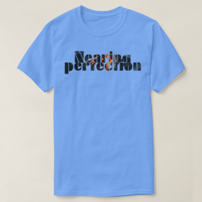 Camiseta Perfección inminente (Diseño del anverso)
