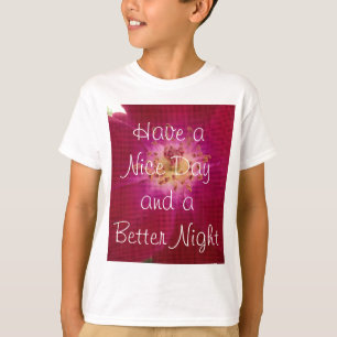 Camiseta Perfección Petal: arte de patrón Petal Rosa contro
