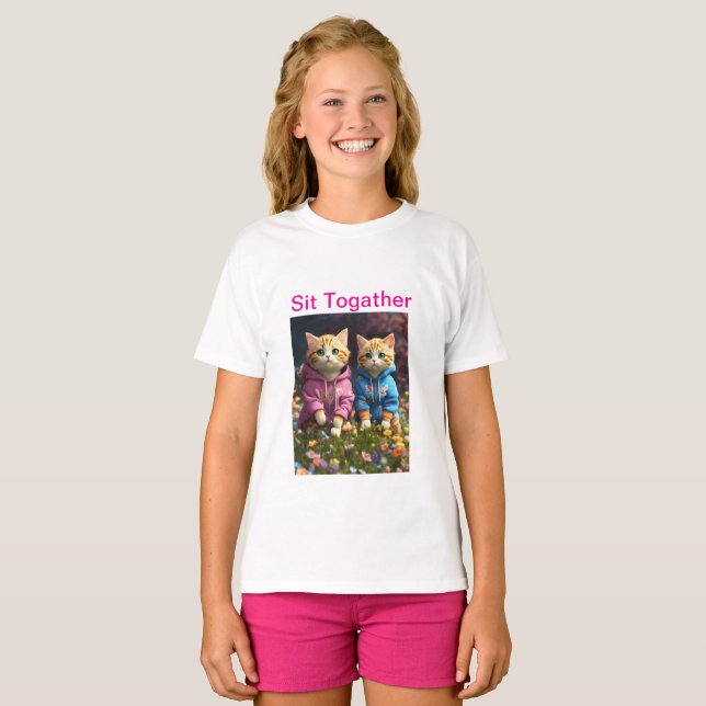Camiseta "Perfeccionar juntos" (Anverso completo)