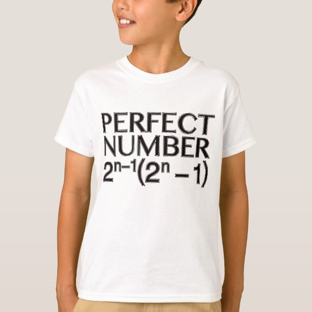 CAMISETA PERFECT_NUMBER (Anverso)