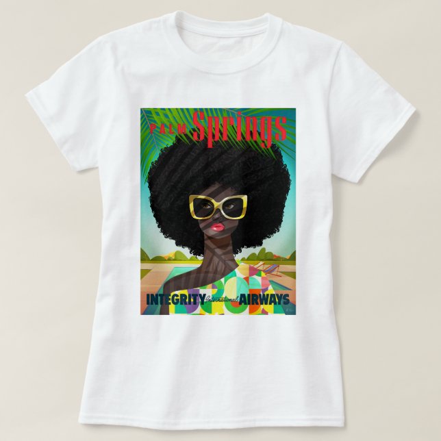Camiseta Perfectamente Palm Springs Mujeres (Diseño del anverso)