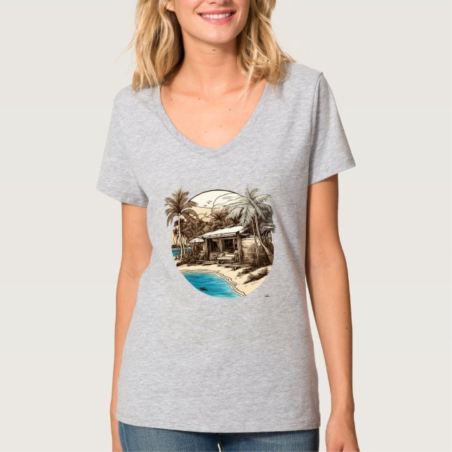 Camiseta PerfectBeachEscape- (Anverso)