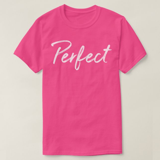 Camiseta Perfecto 12 (Diseño del anverso)