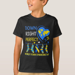 Camiseta Perfecto abajo a la derecha - Conciencia sobre el