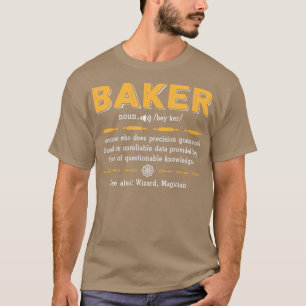 Camiseta Perfecto Baker Definition Funny Baking Saying Gift