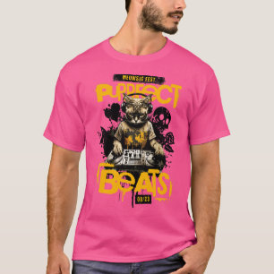 Camiseta Perfecto de gato DJ golpea a Meowsic Fest converti
