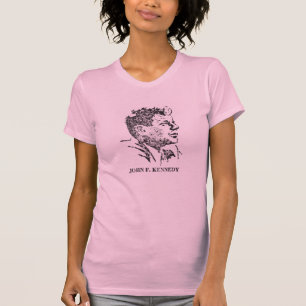 Camiseta Perfil de 1963 de John F. Kennedy