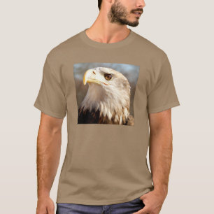 Camiseta Perfil de águila calva orgullosa