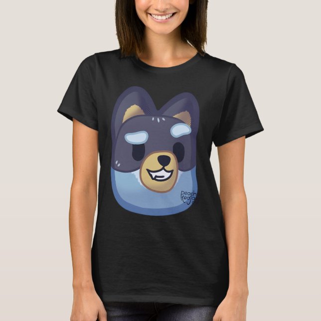 Camiseta Perfil de Bandit Heeler (Anverso)