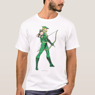 Camiseta Perfil de flecha verde