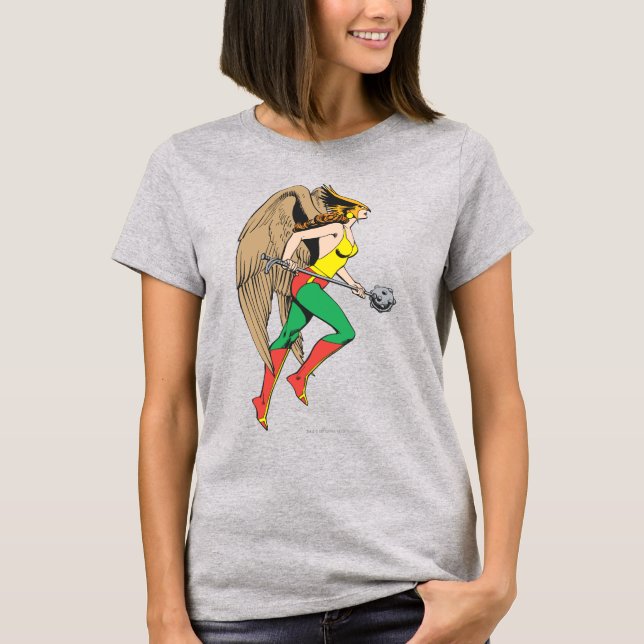 Camiseta Perfil de Hawkwoman (Anverso)