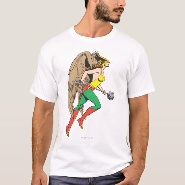 Camiseta Perfil de Hawkwoman (Anverso)