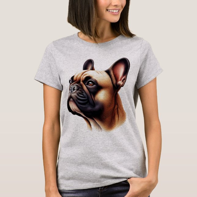 Camiseta Perfil de perro Boxer (Anverso)