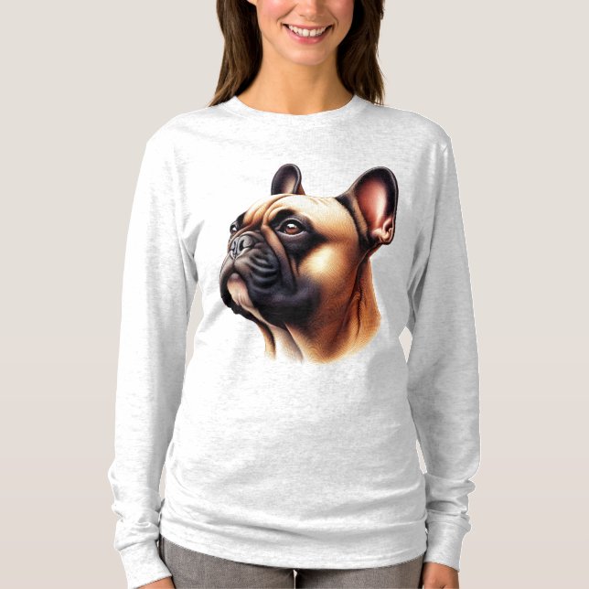Camiseta Perfil de perro Boxer (Anverso)