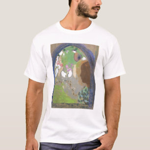 Camiseta Perfil de una mujer en una ventana, c.1912