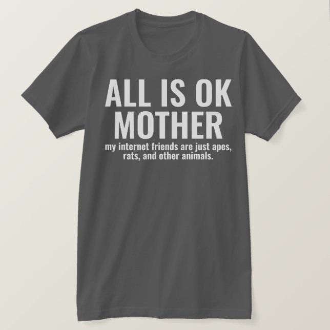 Camiseta Perfil divertido de mi amigo de Internet Pic NFT (Anverso del diseño)