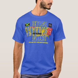 CAMISETA PERFIL URBANO DE JAMAICA JMT PRO SKATEBOARDS