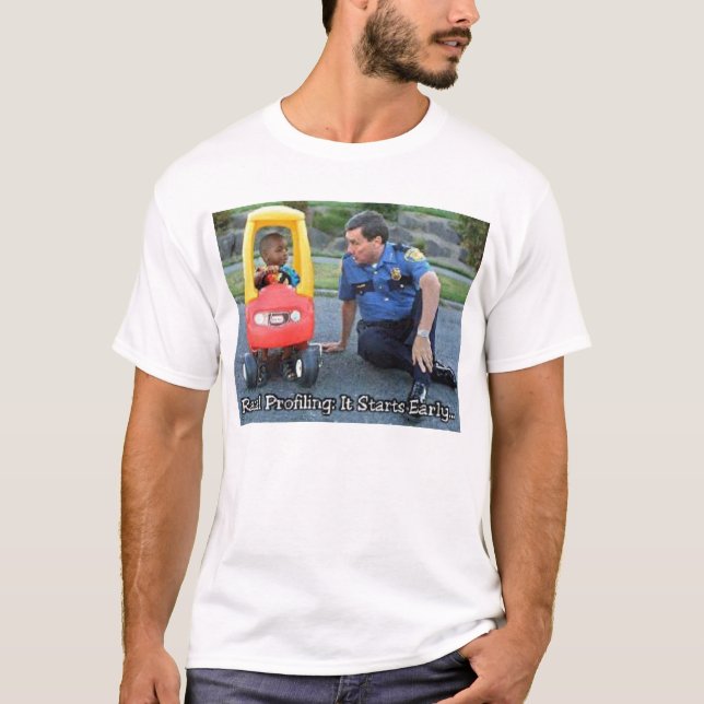 Camiseta Perfilado racial (Anverso)