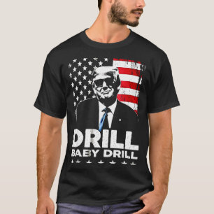 Camiseta Perfora bebé perfora americano 2025 trump presiden