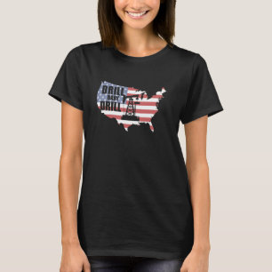 Camiseta Perfora Bebé Perfora Bandera Americana TorredePetr