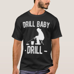 Camiseta Perfora Bebé Perfora Pesca en el Hielo