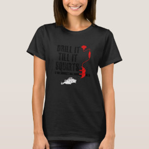 Camiseta Perfora Hasta Que Salga Ice Fishing Pescador De Hi
