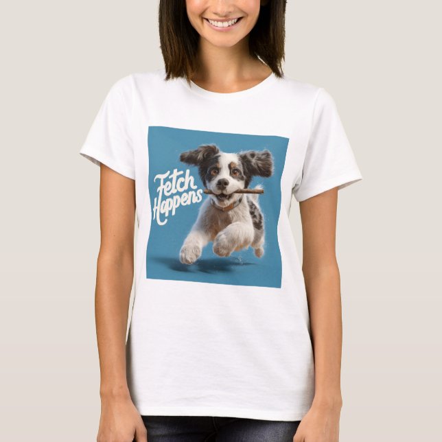 Camiseta Perforable pipa de funcionamiento medio-aire con u (Anverso)