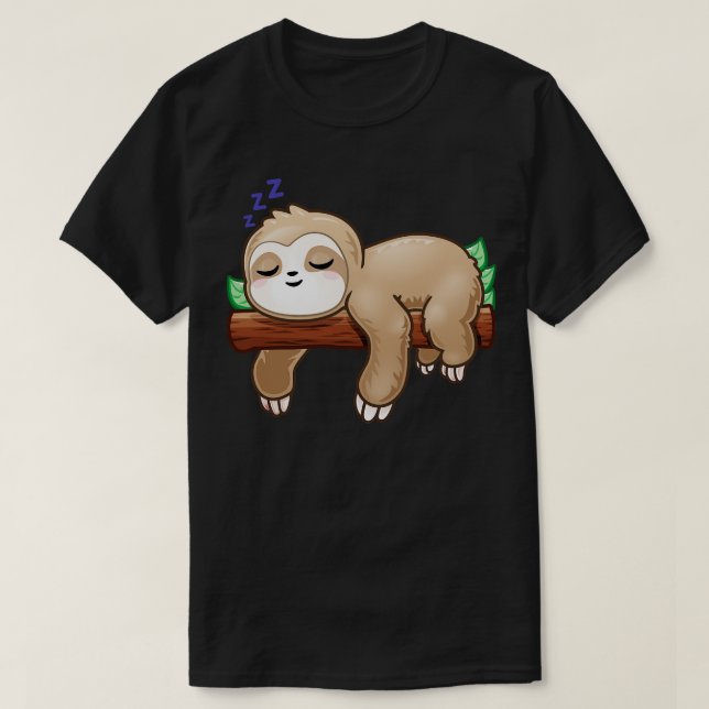 Camiseta Perforable Sleeping Cute Slote Slote (Diseño del anverso)