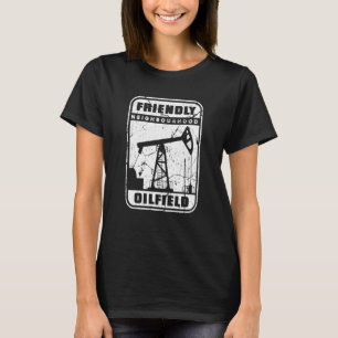 Camiseta Perforación de aceite de fractura hidráulica en ca
