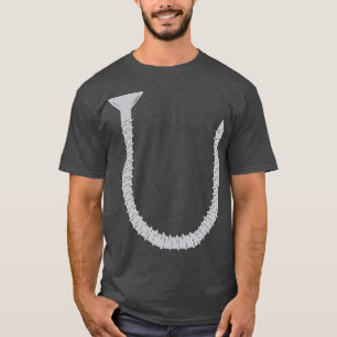 Camiseta Perforación divertida de la casa U