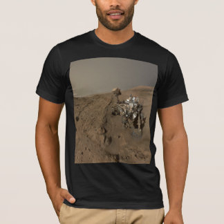 Camiseta Perforación Marte Curiosidad Paisaje Marciano Rojo