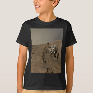 Camiseta Perforación Marte Curiosidad Rojo Marciano Paisaje