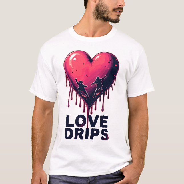 Camiseta Perforaciones de amor (Anverso)