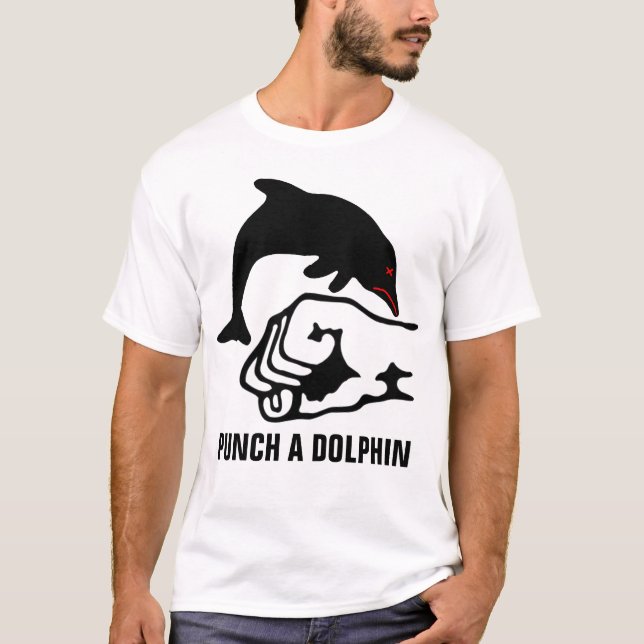Camiseta Perfore un delfín (Anverso)