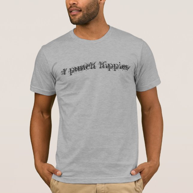 Camiseta Perforo a hippies (Anverso)